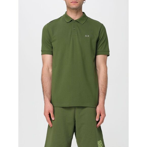 Sun68 Polo Shirt Men Green